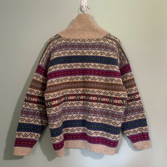 vintage EDDIE BAUER henley sweater - Picture 9 of 9